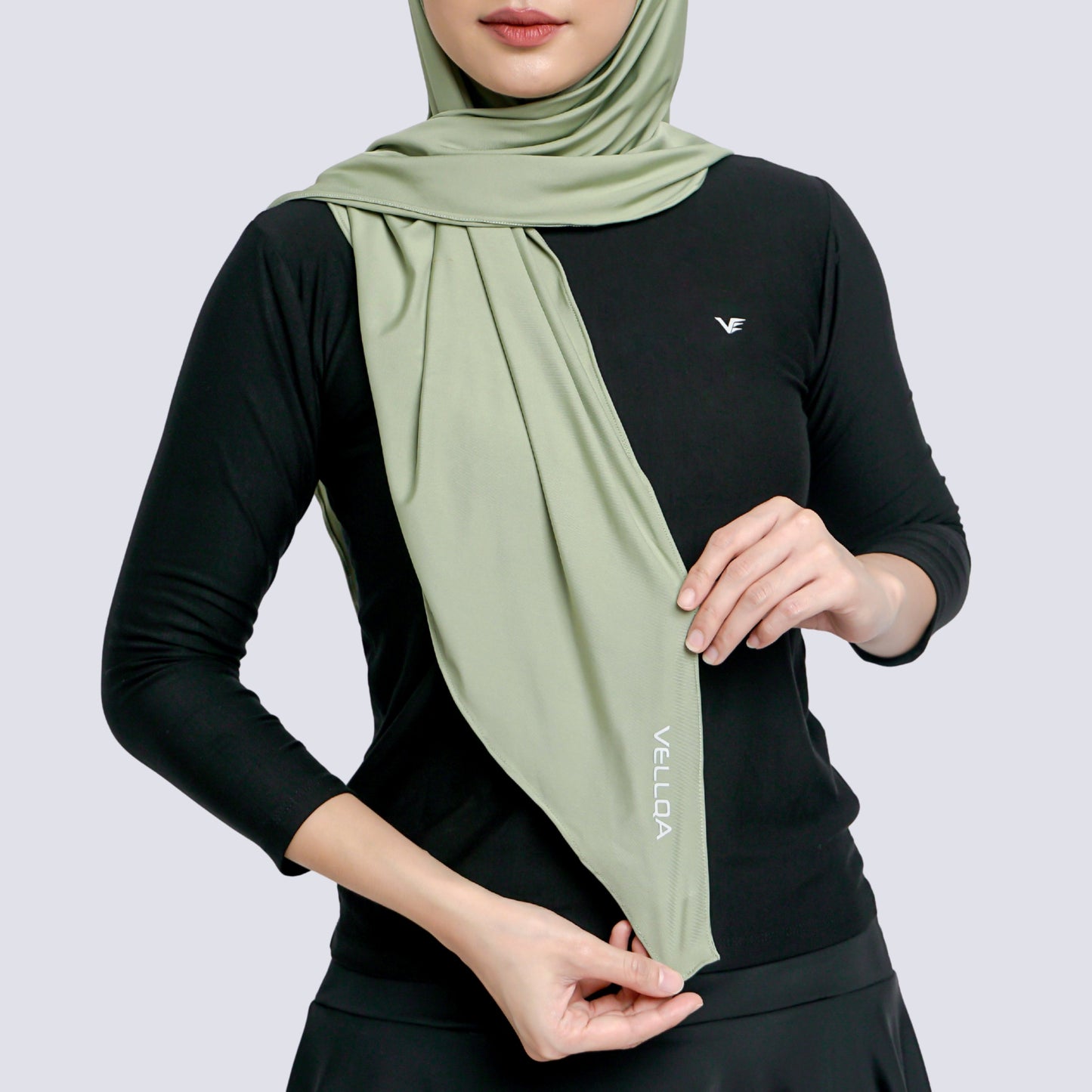 Trix Hijab Sport - Hijab Pashmina Instan Olahraga Segitiga