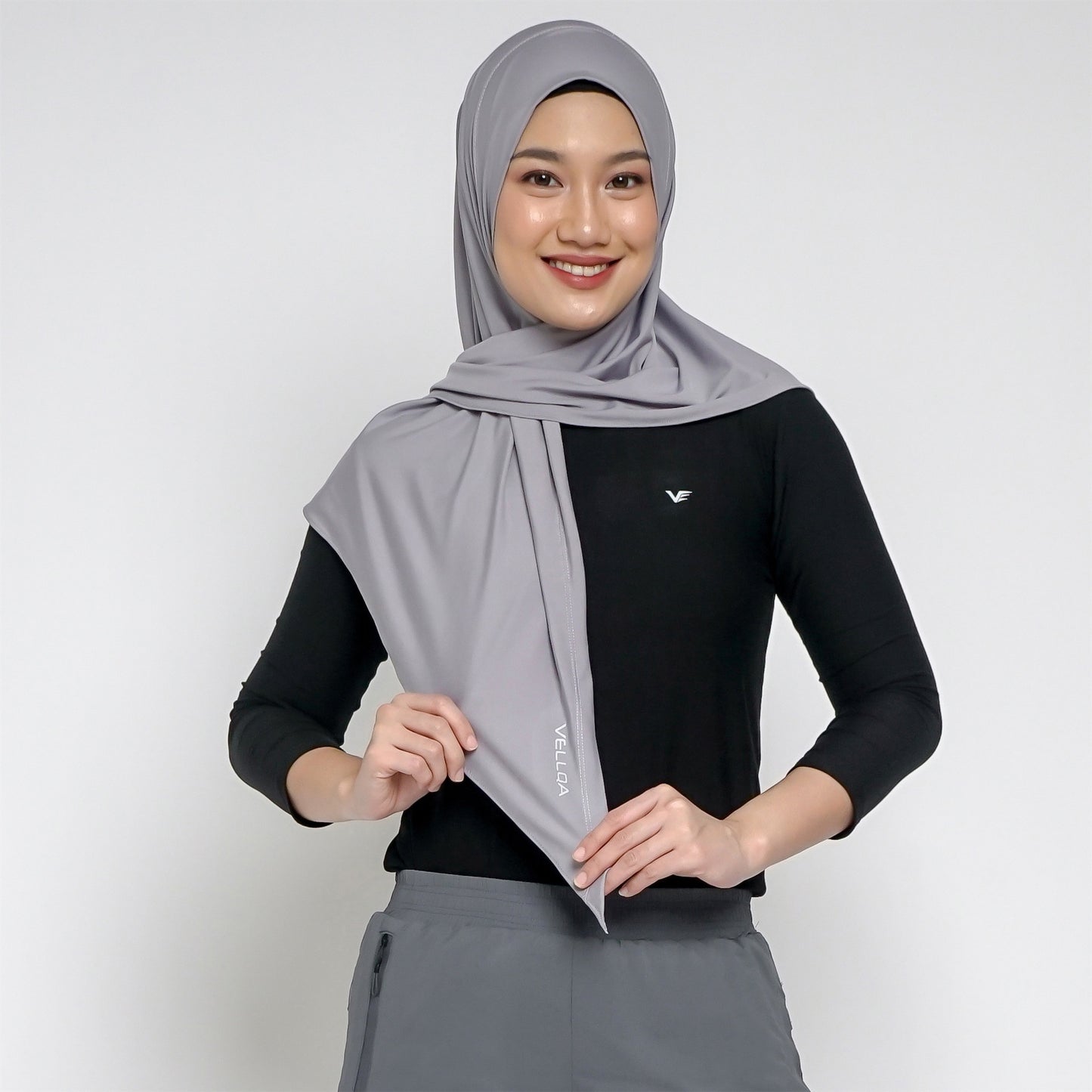 Trix Hijab Sport - Hijab Pashmina Instan Olahraga Segitiga