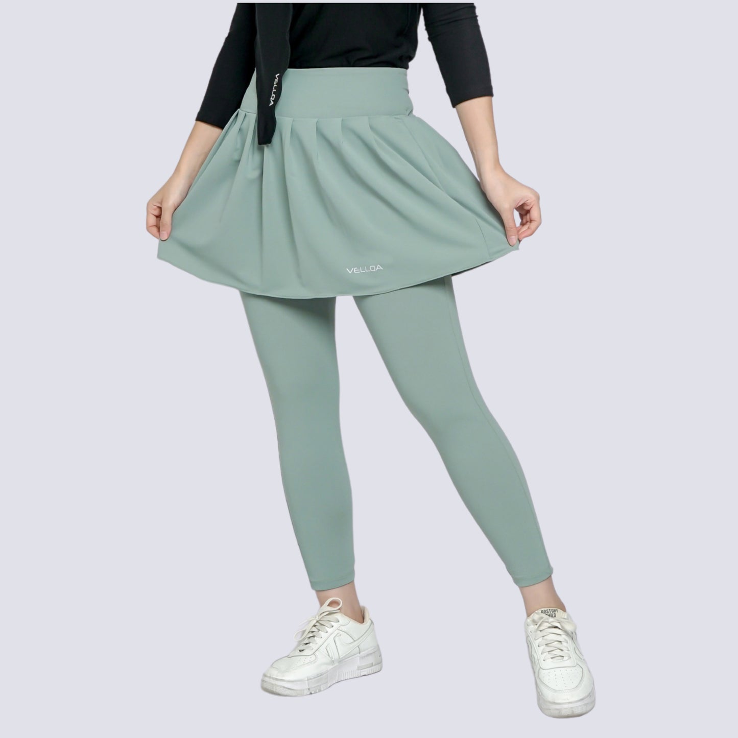 Snowbell Legging Skirt Lycra - Rok Legging Olahraga Rempel
