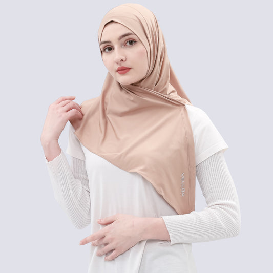 Trix Hijab Sport - Hijab Pashmina Instan Olahraga Segitiga