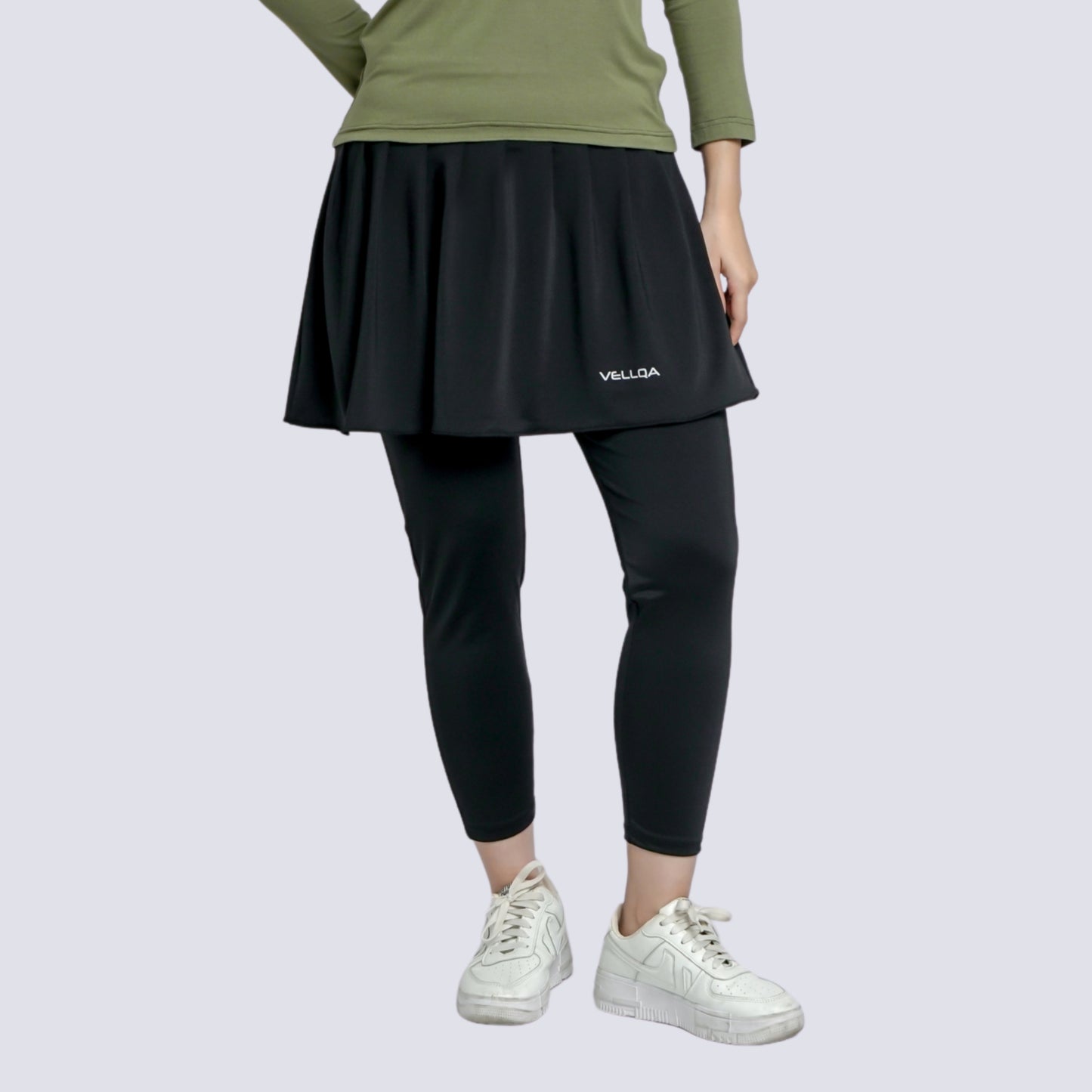 Snowbell Legging Skirt Lycra - Rok Legging Olahraga Rempel
