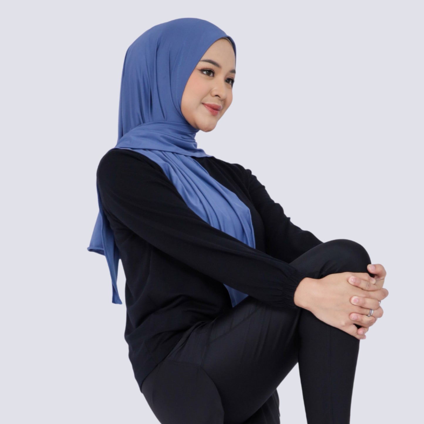 Trix Hijab Sport - Hijab Pashmina Instan Olahraga Segitiga