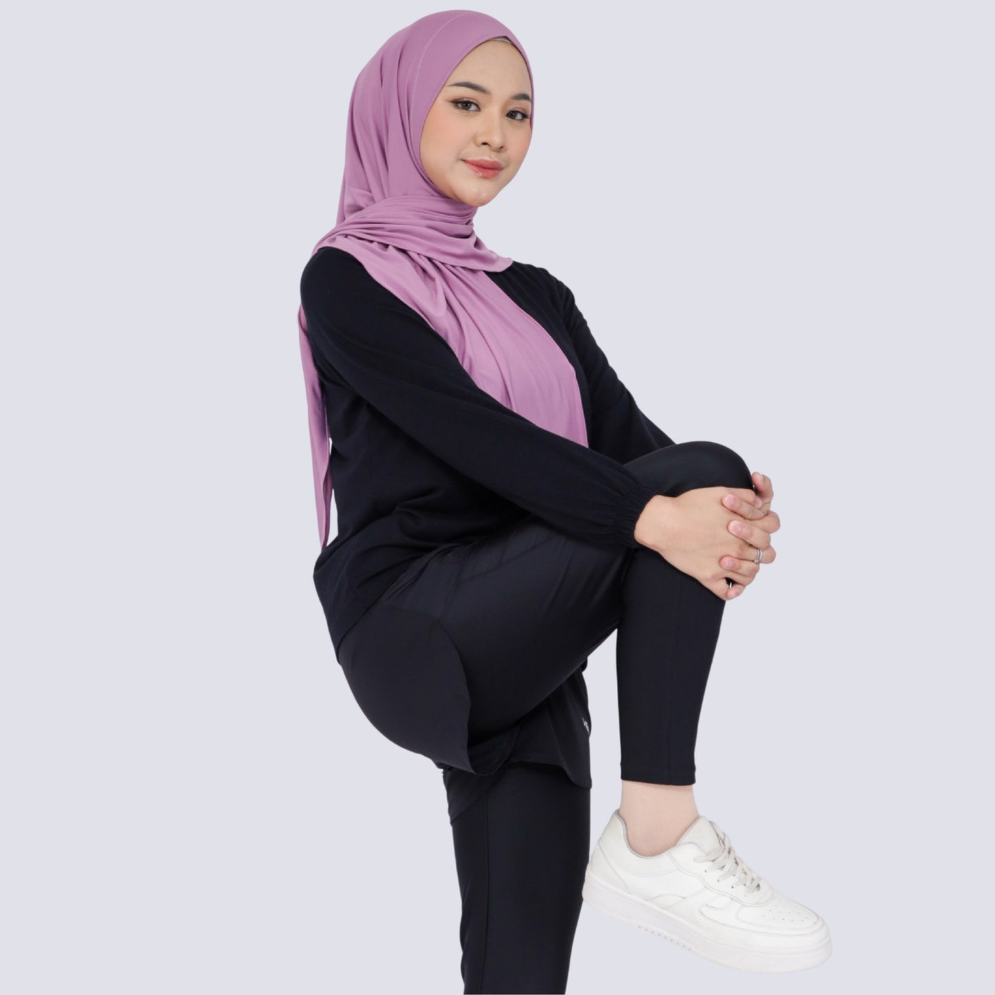 Trix Hijab Sport - Hijab Pashmina Instan Olahraga Segitiga