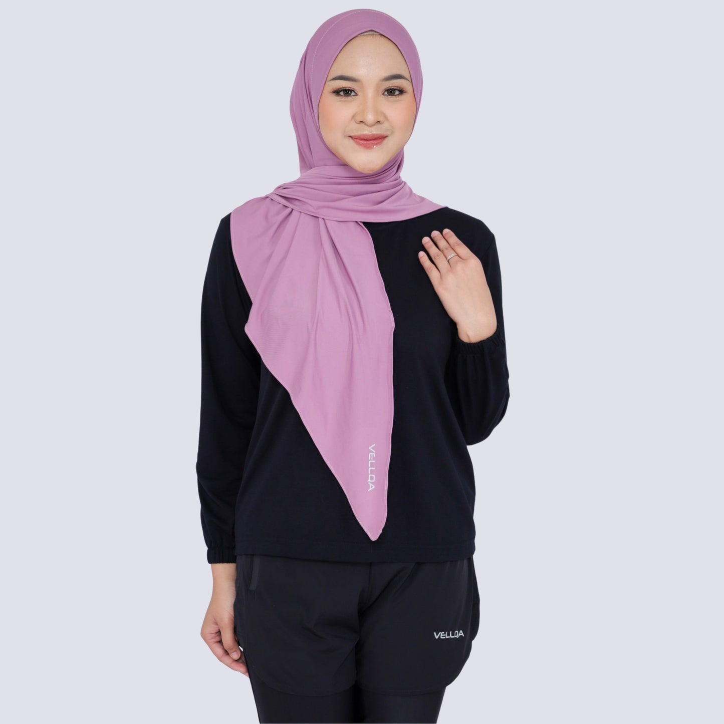Trix Hijab Sport - Hijab Pashmina Instan Olahraga Segitiga