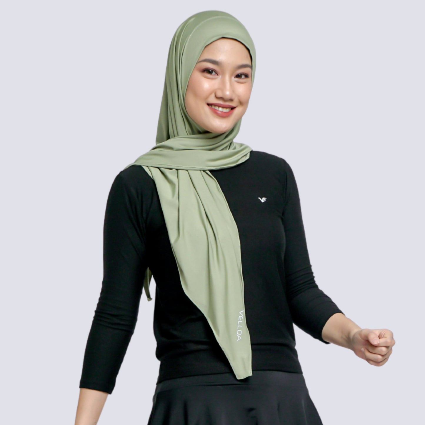 Trix Hijab Sport - Hijab Pashmina Instan Olahraga Segitiga