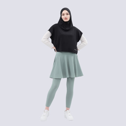 Gaharu Legging Skirt - Rok Legging Olahraga